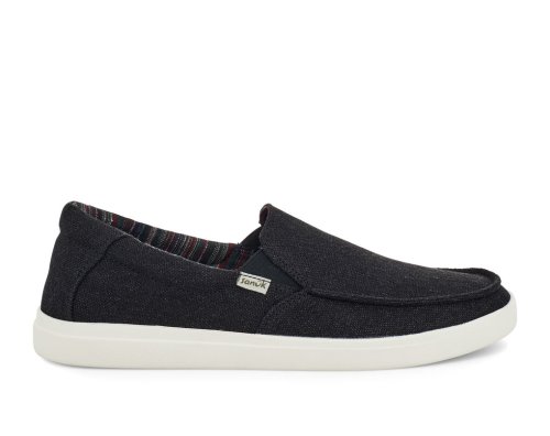 Sanuk Sideline 2 Hemp Slip-on - Sanuk Sneakers Mens Black - Philippines LOPRTD367